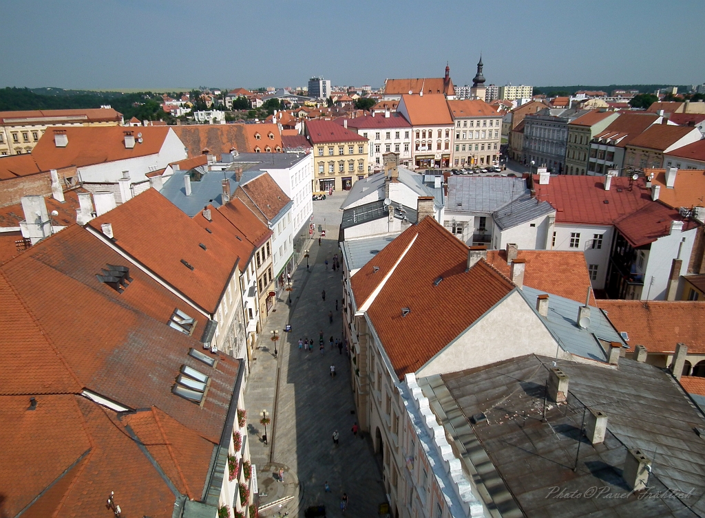 Znojmo, Obrokova ulice a nam. Kosmonautu.JPG